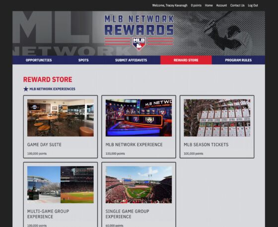 MLB Network Rewards