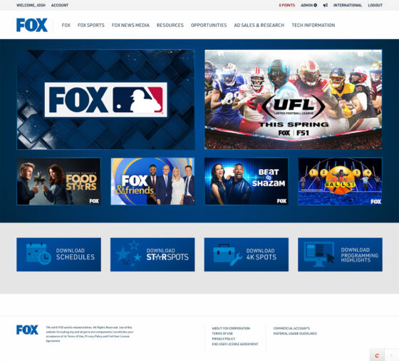 FOX Networks Info